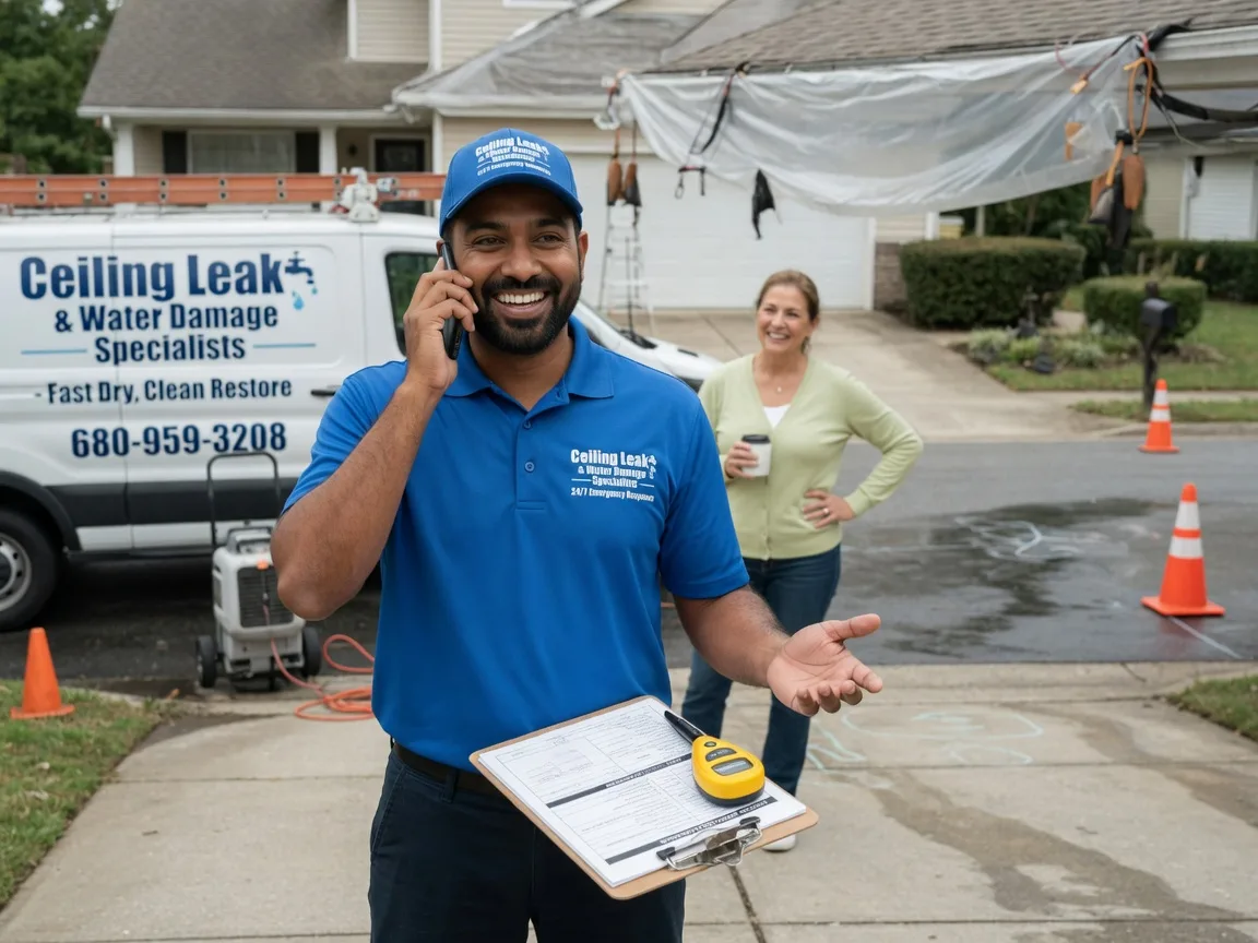 Ceiling Leak Cleanup Soldiers Grove, WI FAQs